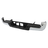 Labwork Rear Bumper Assembly Chrome For Toyota Tacoma 2016-2023 W/ Sensor Holes
