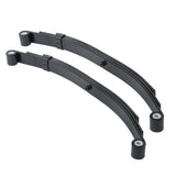 Labwork Single Trailer Axle Suspension Kit 3 leaves Trailer Double Eye 4000lbs