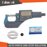 Labwork 0-1" 0.00005" Digital Electronic Outside Micrometer Carbide Tip 0-25mm
