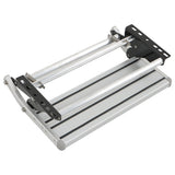 Labwork Aluminum 1 Step Pull Out Retractable Platform Steps Stair Anti-Slip
