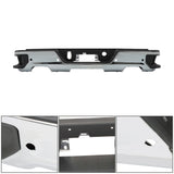 Labwork Rear Bumper Assembly Chrome For Chevy Silverado GMC Sierra 1500 2019-23