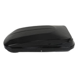 Labwork 2Key 14 ft3 Car Top Cargo Carrier Vehicle Roof Luggage Storage Box Black