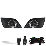 Labwork Right+Left Bumper Fog Lights For Nissan Sentra 2016-2019 Wiring Switch