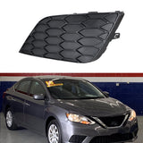 Labwork Left+Right Side Front Bumper Fog Light Cover For Nissan Sentra 2016-2019