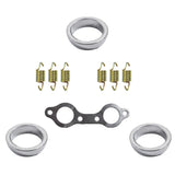 For Polaris Ranger XP 800 4x4 EFI Exhaust Pipe Donut Gasket Kit 2010-2012