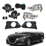 Labwork Front Turn Signal Lights+Bumper LED Fog Lamp For Nissan Altima 2019-2021