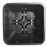Premium 10Pcs Square Black Injection Molded Nursery Pot Plant Pots 5 Gallon USA