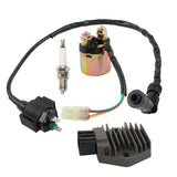 Rectifier Relay Ignition Coil spark plug for Honda TRX350TE Rancher 350 2x4 ES