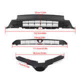 Labwork For RAV4 LE XLE 2016-2018 Upper Center Lower Grille&Fog Light&Cover Cap