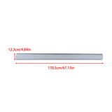 2PCS Left and Right Rocker Panel Replacement for Silverado 1500LD Sierra 1500LD 4 Door Crew Cab 2014-2016 Sliver