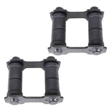Labwork Rear LH+RH Leaf Spring Shackle Kit For Ford Mustang 1965-1973 2PCS