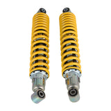 2 x Front Shocks Absorber 1987-2006 For Yamaha Banshee 350 YFZ350 Springs YELLOW