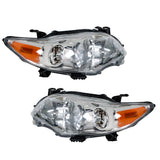 Labwork Left+Right Headlight For 2011 2012 2013 Toyota Corolla Chrome Projector