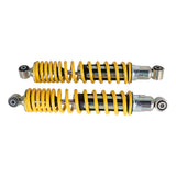 2 x Front Shocks Absorber 1987-2006 For Yamaha Banshee 350 YFZ350 Springs YELLOW