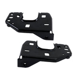 Labwork Front Bumper Bracket Set Inner For 2019-2021 Silverado1500 Black
