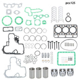 For Kubota L2500 L2500DT L2500F L2600 L2600F Tractor D1403 Engine Rebuild