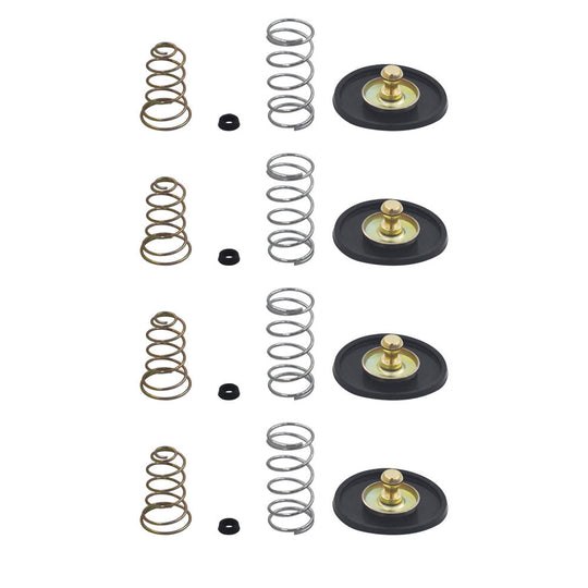 Set of 4 Motorcycle Carburetor Repair Kit with Cut Off Valve Kit Replacement for CB450 CB650 CB750 CX500 CM450 GL1100 Xl500S