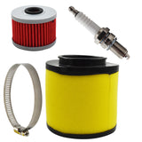 For 1988-2000 Honda FourTrax 300 TRX300 Air Oil Filter Spark Plug Tune Up Kit