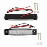 Marine Boat 6 LED White Lamps Cabin Deck Courtesy Light Stern Transom Lights ×10