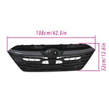 Labwork Upper Grille With Camera Hole Black Plastic For Subaru Outback 2023-2024