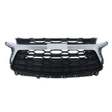Labwork Front Upper Grille Blk+Chrome Molding Trim For Chevrolet Blazer LT 23-24