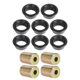 4 Rear Bearing Carrier Lower Bushing Kit For 2005 Polaris Sportsman 500 4x4
