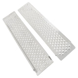 Motorcycle Quad Lawn Mower Snow Blower Loading Ramps 880 lbs Capacity Aluminum