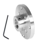 Best 4" Steel Wood Lathe Face Plate, 1" x 8tpi Threaded with Set Screws USA
