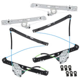 Labwork Set of 4 Front Rear RH LH Power Window Regulator For 2001-2005 BMW New