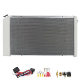 Labwork For 73-87 Chevy C/K Series Pickup Blazer/GMC 3Row Radiator+Shroud Fan