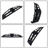 Labwork Front Bumper Grille Grill For Acura TSX 2006-2008 W/Chrome Molding