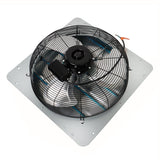 20" Shutter Exhaust Fan Aluminum High Speed Wall Mounted Garage Greenhouse New