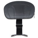 PU Leather Front Driver Rider Backrest For Touring CVO Electra Road Street Glide