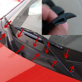Labwork Front Down Windshield Panel Rubber Strip General Purpose 1.7M