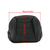 Labwork Front Seat Covers For Mercedes Benz ML350 ML550 2012-2015 Black Leather