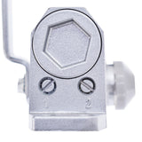 2 Pcs Aluminum Commercial Door Closer 45-65KG Two Independent Valves Control