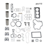 D1105 Overhaul Rebuild Kit For Kubota D1105 Engine Tractors B2620HSD RTV1100RW9