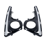 Labwork Front Fog Lights+Bezel+Harness For Toyota Yaris Hatchback 2018 2019 2020