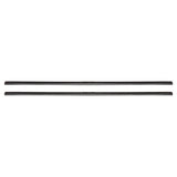 Labwork Roof Molding Cover Decoration 2 Pieces For 2009-2013 Toyota Corolla