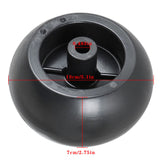 Plastic Hustler Mower Hardware Kit and Deck Wheel Raptor Black 31997 781567