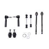Labwork Front Wheel Bearing Hubs Control Arms Suspension Kit For Chevrolet Tahoe