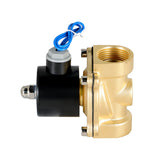 Electric Solenoid Valve Brass Water Air Gas NC 1" NPT 110V 120V Volt AC