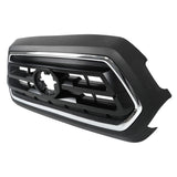 Labwork Front Upper Grille Black & Chrome For 2018-2022 Toyota Tacoma Plastic