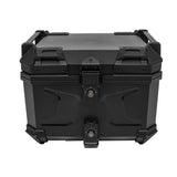 45L Motorcycle Rear Tour Box Top Case Waterproof with Security Lock Helmet Case