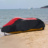 Heavy Duty 600D Trailerable Jet Ski Cover 115'' 125'' 135'' 145'' Polyester PWC