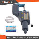 Labwork 0-1" 0.00005" Digital Electronic Outside Micrometer Carbide Tip 0-25mm