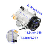 Labwork AC Compressor With Clutch For Dodge Ram 1500 2014 2015-2018 68140664AC