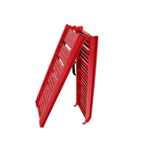 550 lbs Motorcycle Aluminum Loading Ramp Foldable ATV Truck Dirt Bike Lawnmowers