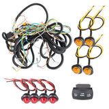 Universal Rocker Switch Turn Signal Kit For Polaris Ranger General RZR UTV
