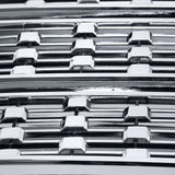 Labwork Front Upper Grille For 2015-2019 GMC Sierra 2500HD 3500HD Denali Chrome